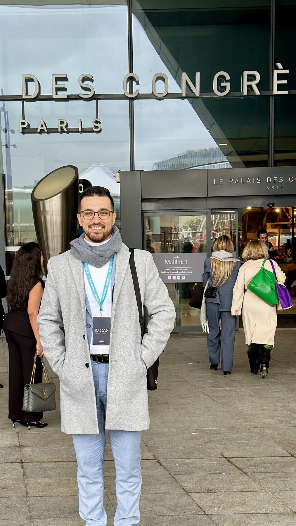 د. ليث أحمد في مؤتمر طبي